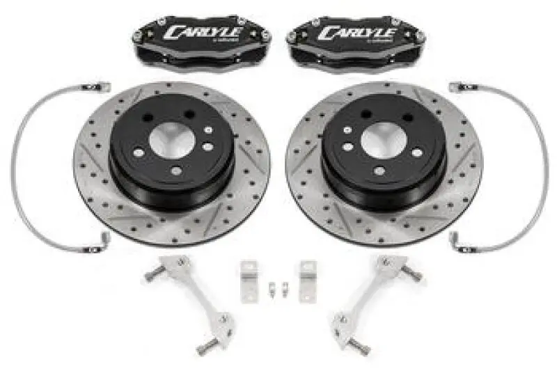 BMR 06-23 Dodge Charger 08-23 Dodge Challenger 15in Conversion Brake Kit Black Calipers BMR Suspension