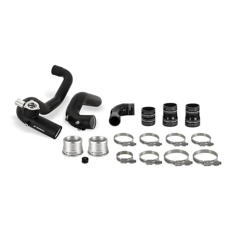 Mishimoto 21+ Ford Bronco 2.3L Intercooler Pipe Kit Micro Wrinkle Black