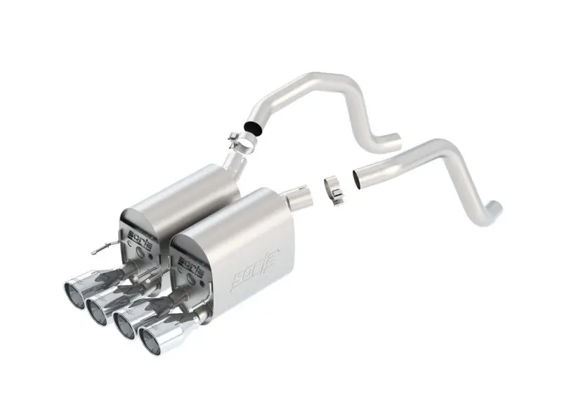 Borla S-Type II SS Exhaust Rear Section 05-08 Corvette Coupe/Conv 6.0L/6.2L 8cyl