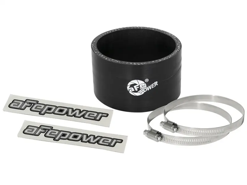 aFe Magnum FORCE CAI Universal Silicone Coupling Kit 2.75in ID 1.75in Length Straight Coupler Black