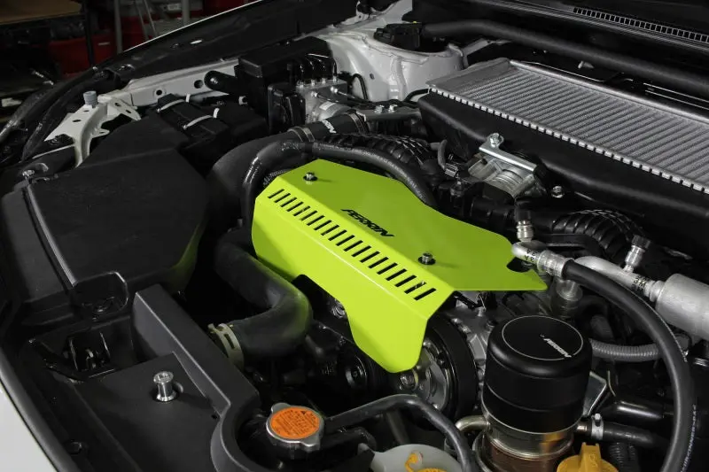 Perrin Neon Yellow Pulley Cover 2022+ Subaru WRX Perrin Performance