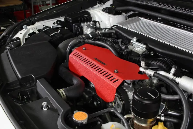Perrin Red Pulley Cover 2022+ Subaru WRX Perrin Performance