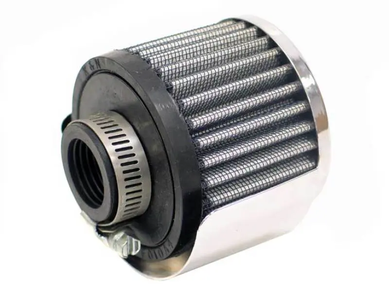 K&N 1in Flange ID x 3in OD x 2.5in Height Clamp On Crankcase Vent Filter K&N Engineering