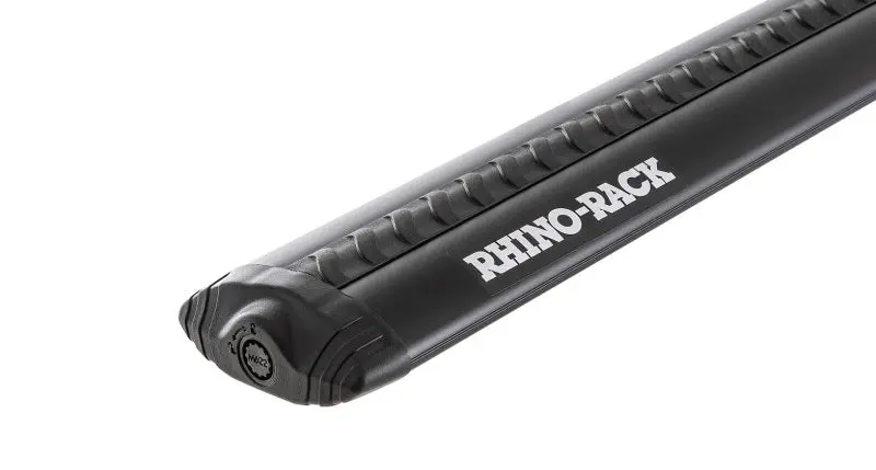 Rhino-Rack Vortex 46in Black Aero Bar Single Roof Rack System