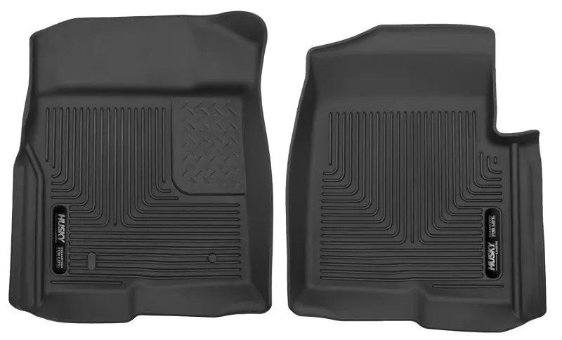 Husky Liners 09-12 Ford F-150 Regular Super Crew Cab X-Act Contour Black Floor Liners Full Set