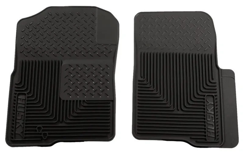 Husky Liners 2004-2009 Ford F-150 Custom Fit Heavy Duty Black Front Floor Mats - All-Weather Protection