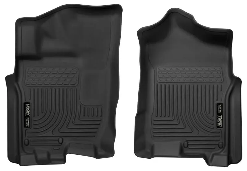 Husky Liners 2017-2024 Nissan Titan Crew Cab Titan XD Crew Cab X-Act Front Floor Liner Set Black