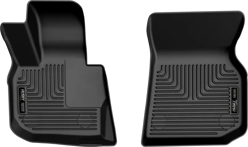 Husky Liners 2018-2023 BMW X3 X-Act Contour Black Front Floor Liners - Custom Fit All-Weather Protection