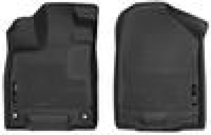 Husky Liners 2019-2021 Honda Passport 2016-2021 Honda Pilot X-Act Contour Series Front Floor Liners Black