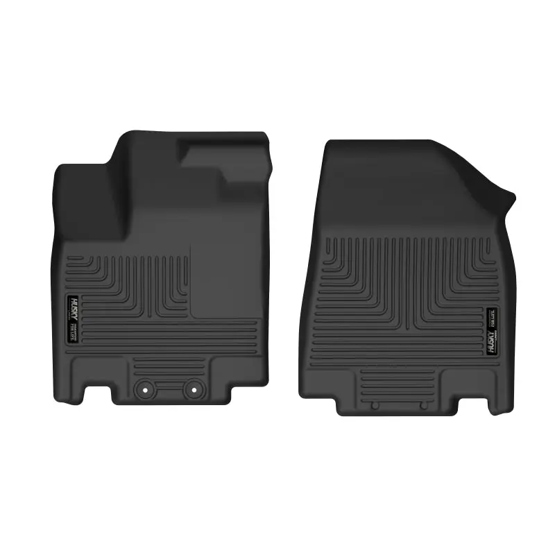 Husky Liners 2022 Nissan Pathfinder Infiniti QX60 Front Floor Liners - Black Custom Fit Protection