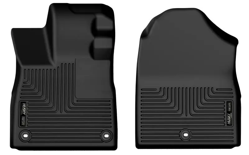 Husky Liners 2023 Honda Pilot X-Act Contour Black Floor Liners - Front Row Custom Fit Protection