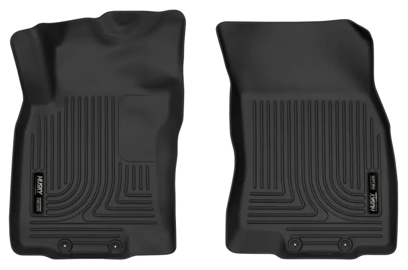 Husky Liners X-Act Contour Black Front Floor Liners 2014-2018 Nissan Rogue and 2014-2015 Nissan X-Trail