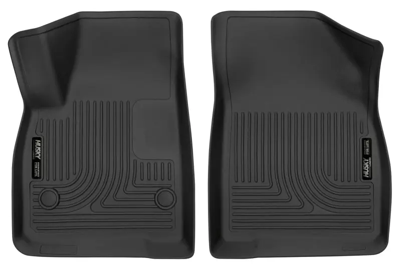 Husky Liners X-Act Contour Black Front Floor Liner 2017-2023 Cadillac XT5 and 2017-2023 GMC Acadia 2nd Row Bench