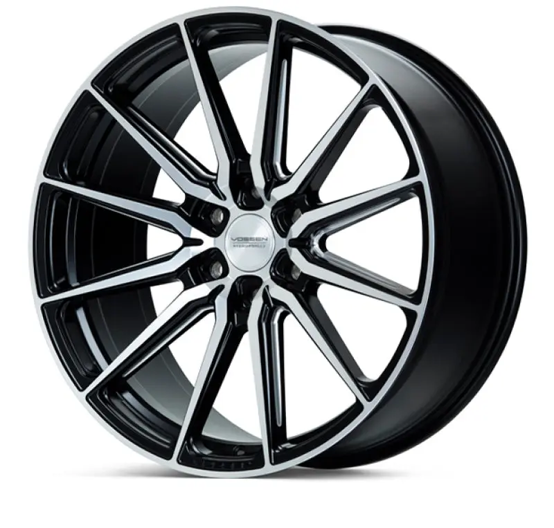 Vossen HF6-1 24x10 Brushed Matte Black Wheel 6x139.7 ET25 Deep Face 106.1mm