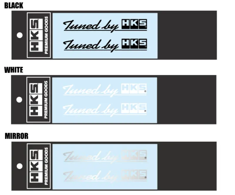HKS Tuned HKS Sticker 120mm Mirror