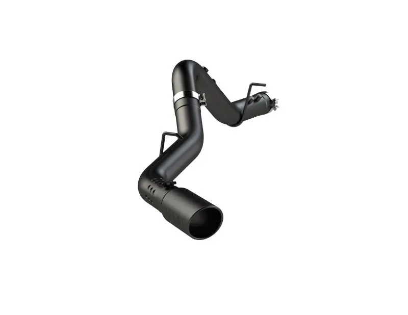 MBRP 2020+ GMC Chevy 2500 3500 6.6L Duramax 4in Mandrel Bent Pro Series Cat Back Exhaust Black