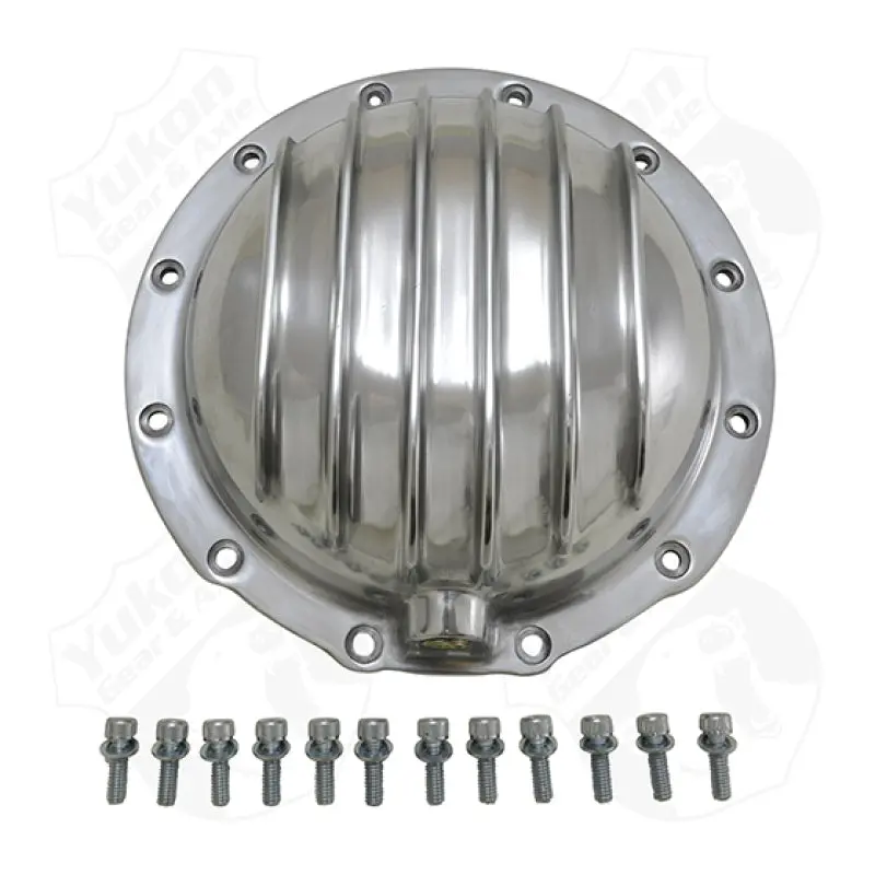 Yukon Gear Finned Polished Aluminum Differential Cover AMC Model 20 Yukon Gear & Axle