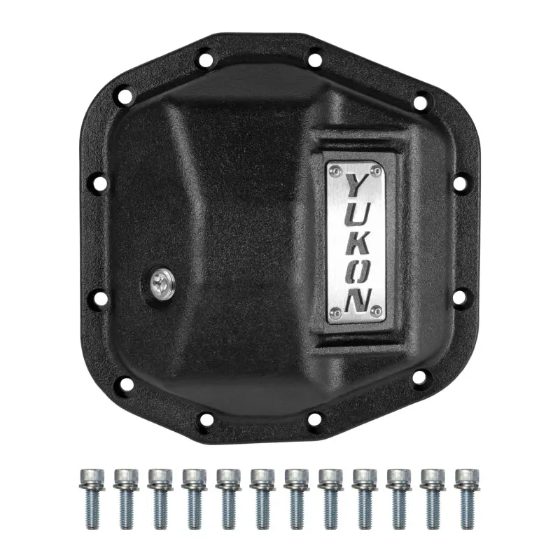 Yukon Gear Hardcore Front Nodular Iron Differential Cover Jeep Wrangler JL Dana 44/210mm Yukon Gear & Axle