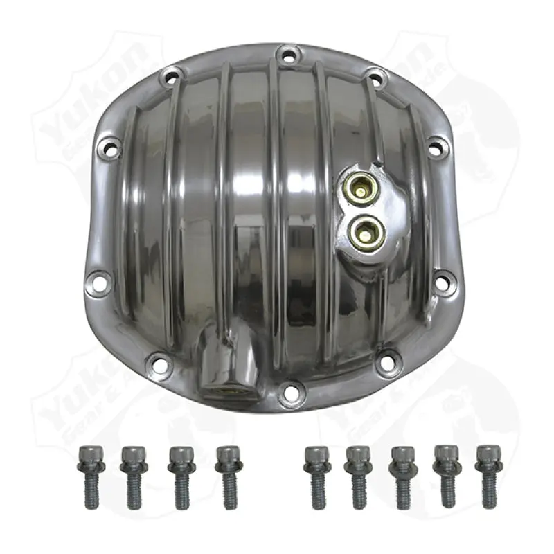 Yukon Gear Polished Aluminum Replacement Cover Dana 30 Standard Rotation Yukon Gear & Axle
