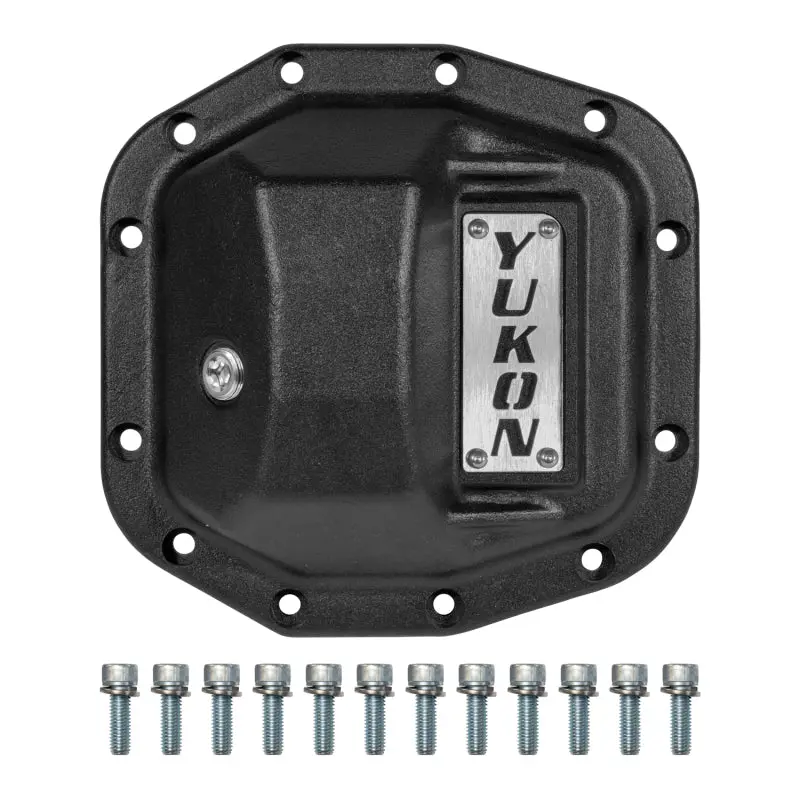 Yukon Hardcore Nodular Iron Front Differential Cover 2018 Jeep Wrangler JL Dana 30 Yukon Gear & Axle