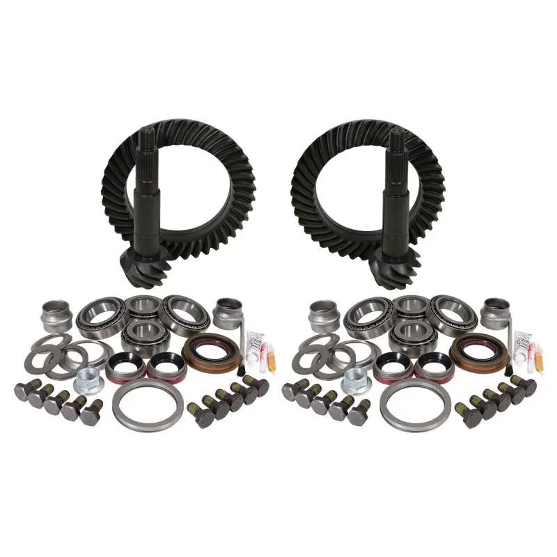 Yukon Gear & Install Kit Package Jeep JK Rubicon 4.11 Ratio Ring and Pinion Set Yukon Gear & Axle