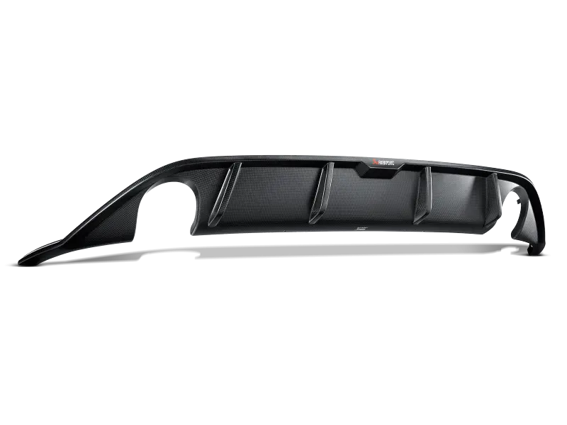 Akrapovic 13-17 Volkswagen Golf GTI VII Rear Carbon Fiber Diffuser Matte Finish