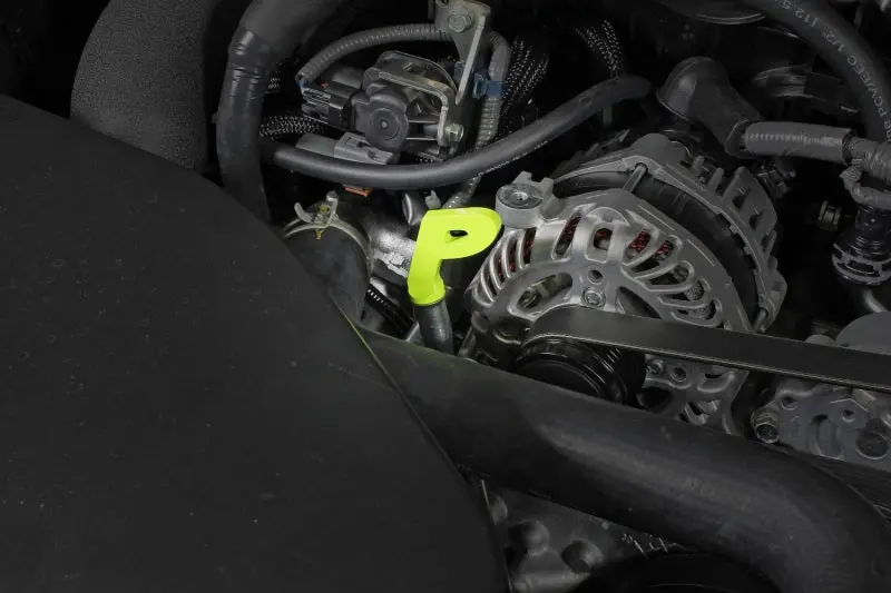 Perrin Subaru Dipstick Handle P Style Neon Yellow High Visibility Oil Check Perrin Performance