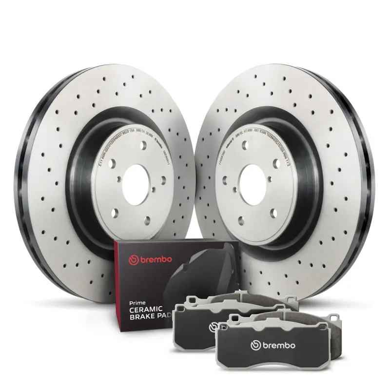 Brembo OE Front and Rear Disc Brake Kit High Performance Vehicles