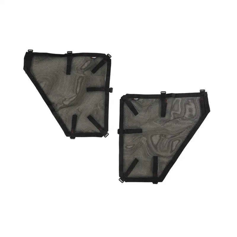 Rugged Ridge Fortis Tube Door Covers Rear Pair Black 2018-2020 Jeep Wrangler JLU