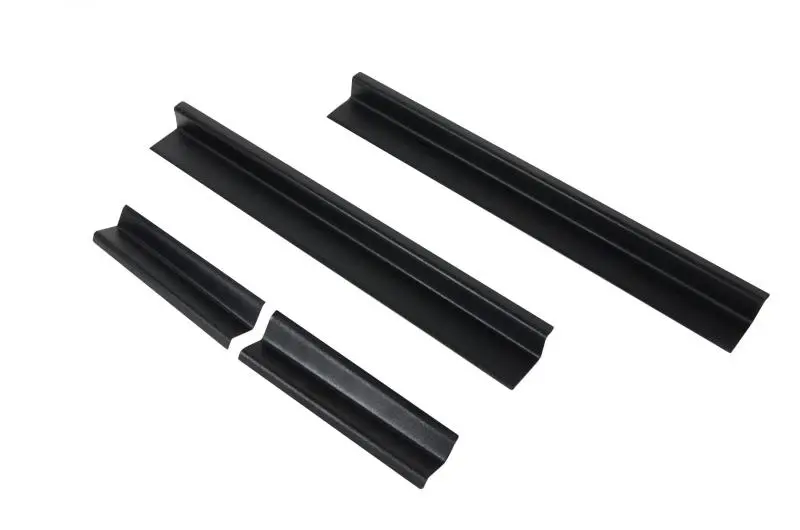 Kentrol 07-18 Jeep Wrangler JK Entry Guards 4 Pieces 4 Door Textured Black