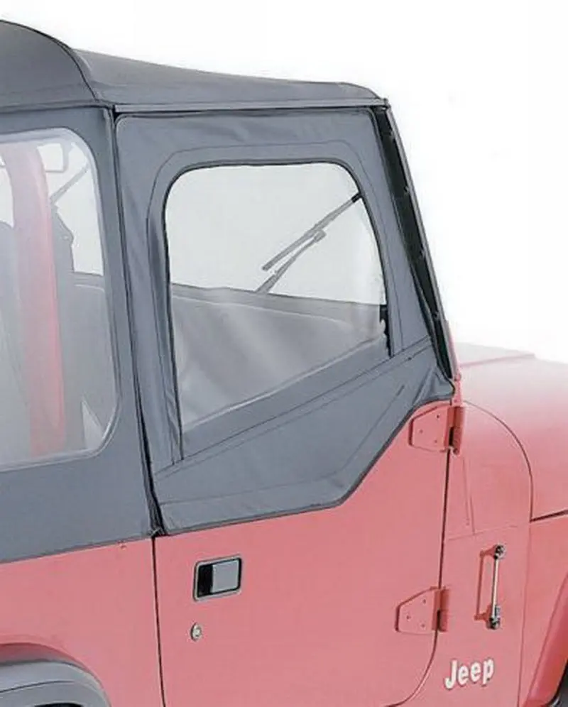 Rampage Black Denim Door Skins 1987-1995 Jeep Wrangler YJ