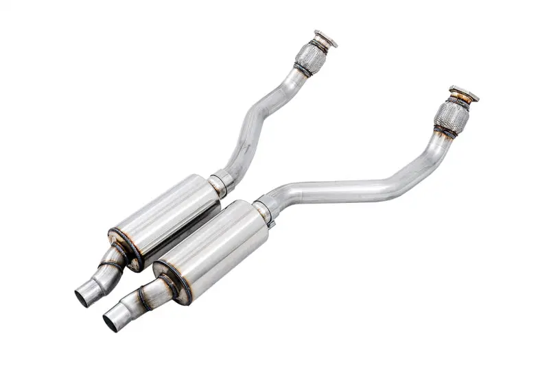 AWE Tuning Audi B8 4.2L Resonated Downpipes S5 Performance Upgrade