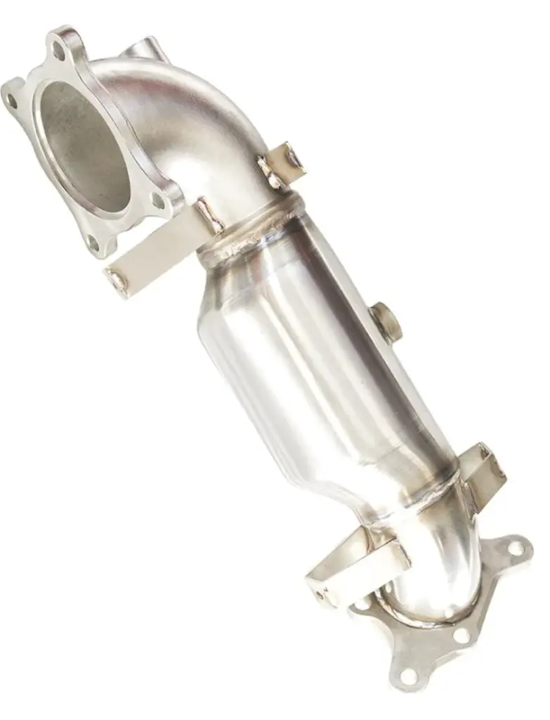 Invidia 17+ Honda Civic Type-R FK8 76mm Downpipe High Flow Catalytic Converter