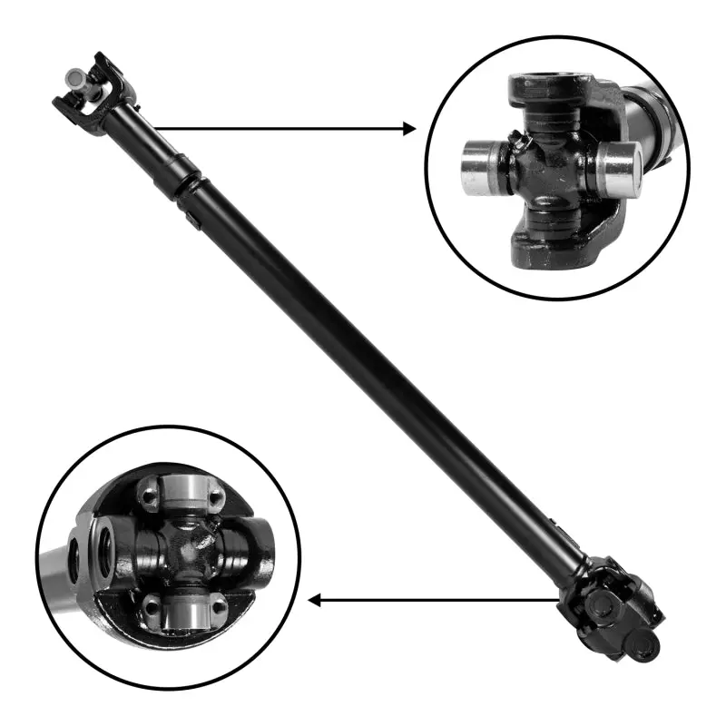 Yukon 97-06 Jeep Wrangler Front Driveshaft 38in Center to Center Replacement Part Yukon Gear & Axle