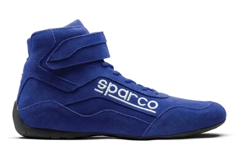 Sparco Race 2 Blue Driving Shoes Size 11 Motorsport Footwear Performance