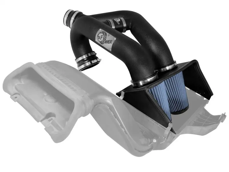 aFe MagnumFORCE Pro 5R Stage-2 XP Intake System 16 Ford F-150 EcoBoost V6 2.7L 3.5L Twin Turbo Black
