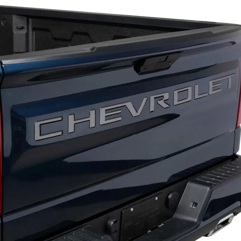 Putco Black Platinum Grille Letters 23-24 Chevrolet Colorado Custom Emblem