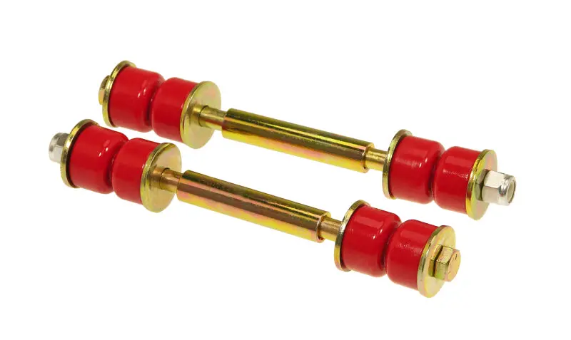 Prothane Universal End Link Set 4 1/2 Inch Mounting Length Red