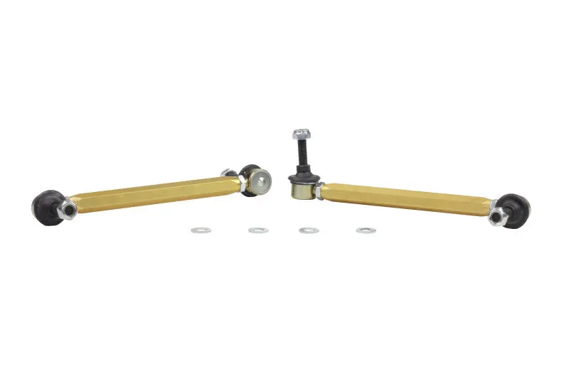 Whiteline 02-06 Mini Cooper S Front Swaybar Link Kit Adjustable Ball End Links Performance