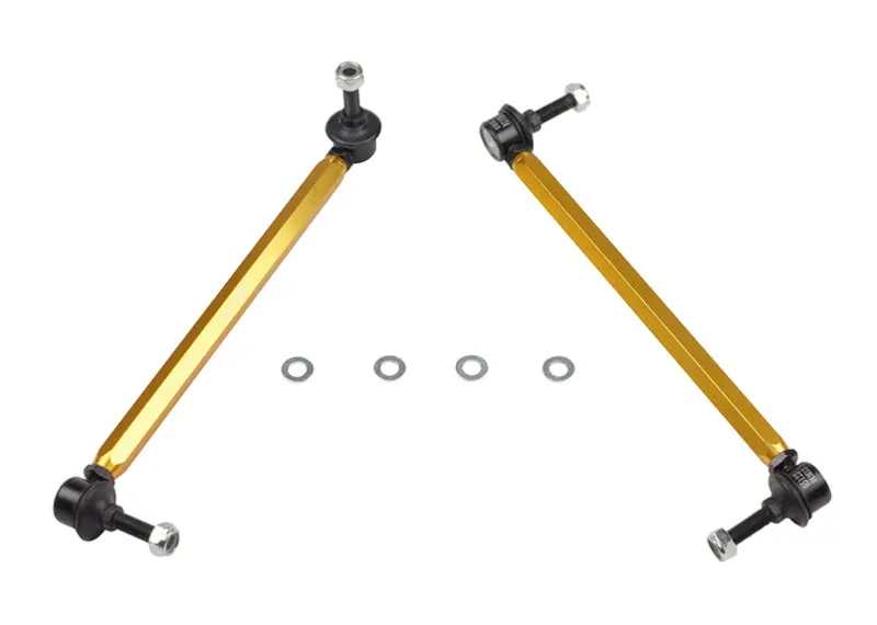 Whiteline 02-06 R53 06+ R56 Mini Cooper S Front Swaybar Link Kit Adjustable Ball End Links