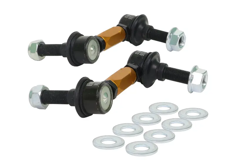 Whiteline 03+ Nissan 350z Z33 07-08 Infiniti G35 Front Swaybar Link Assy HD Adj Steel Ball