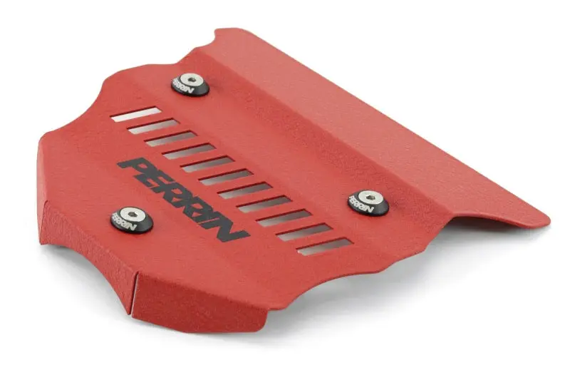 Perrin 2022+ Subaru BRZ Toyota GR86 Engine Cover Red Wrinkle Perrin Performance