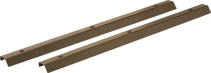 Kentrol 76-95 Jeep CJ7 Wrangler YJ Entry Guards Pair Powdercoat Black Door Protection