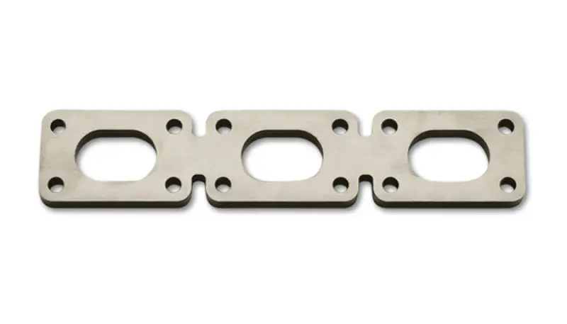 Vibrant T304 SS Exhaust Manifold Flanges BMW E36 E46 3/8in Thick Pair