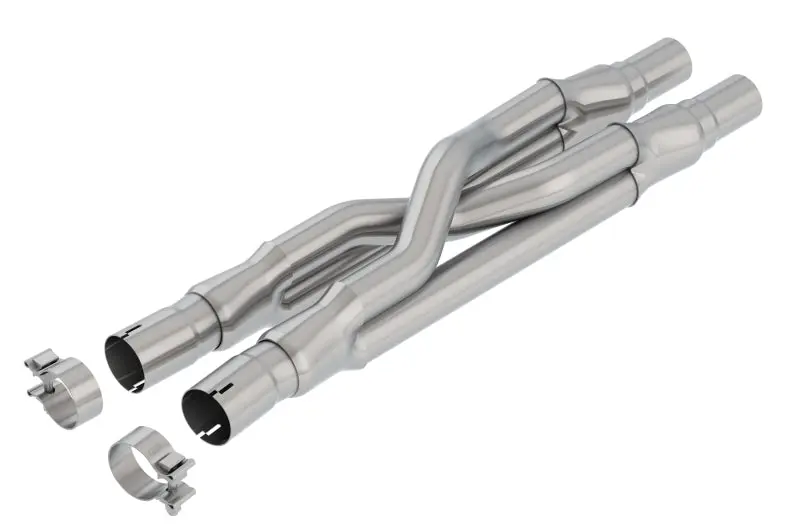 Borla Resonator Delete X-Pipe 2015-2018 Ford Mustang GT 5.0L AT MT RWD