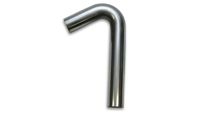 Vibrant 1.25in O.D. T304 SS 120 Degree Mandrel Bend 4in x 12in Legs Stainless Steel