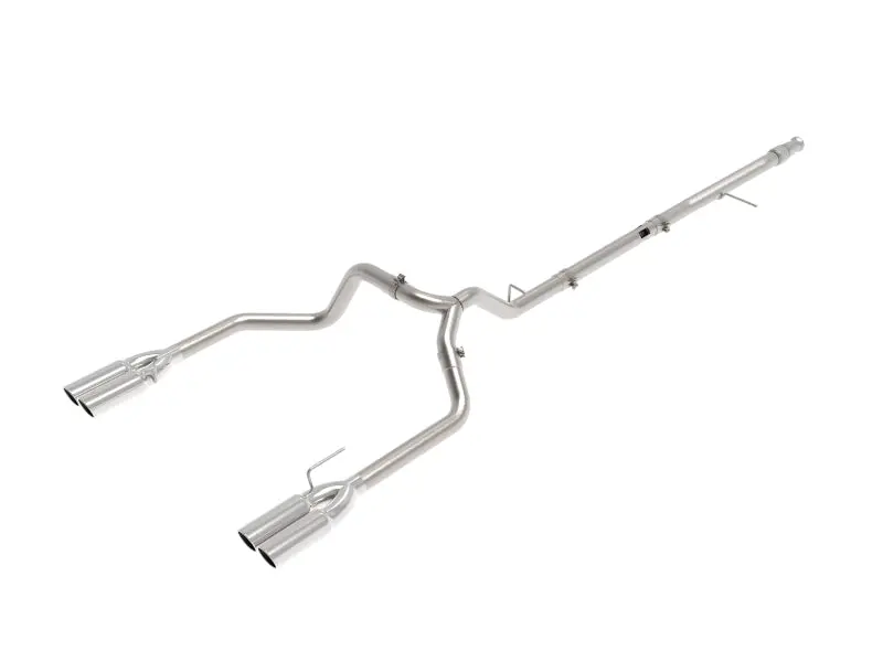 aFe Vulcan Series 3in 304SS DPF-Back Exhaust System 20-21 GM Trucks L6-3.0L LM2 Dual Polished Tip