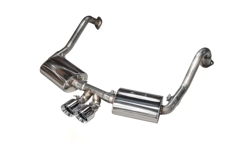 AWE Tuning Porsche 981 Performance Exhaust System Chrome Silver Tips