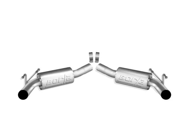 Borla 2010 Camaro 6.2L ATAK Exhaust System Without Tips Works Factory Ground Effects