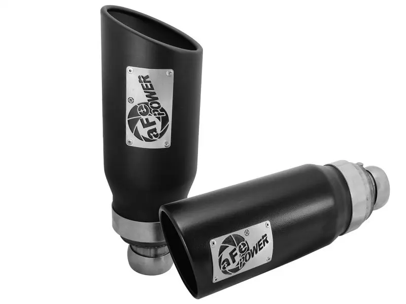 aFe Power Black Exhaust Tip Upgrade 09-15 Dodge Ram 3.0L/5.7L
